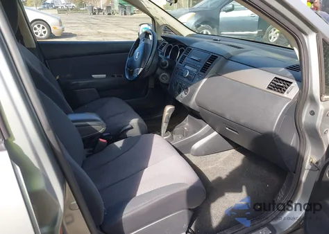 2007 Nissan Versa 1.8Sl from USA, damaged, VIN 3N1BC13E77L387191